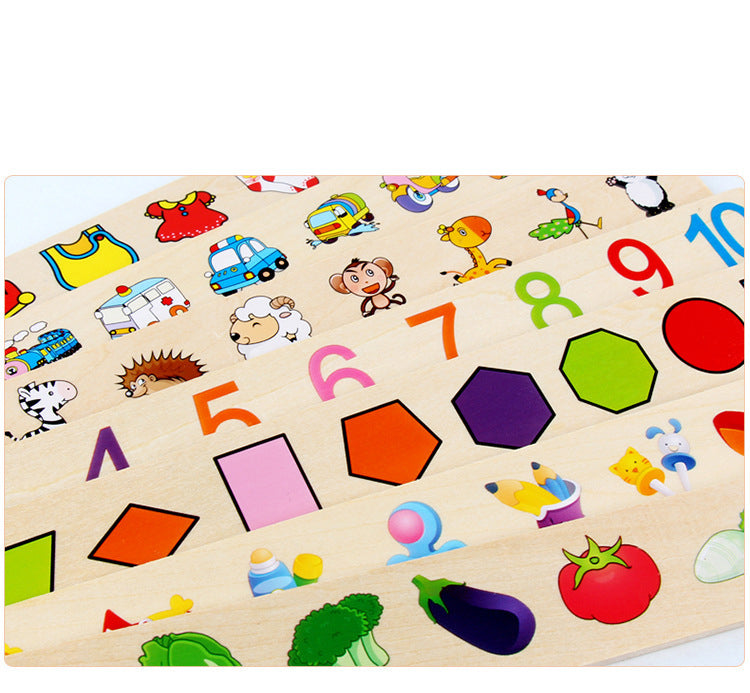 Wooden Knowledge Classification Box