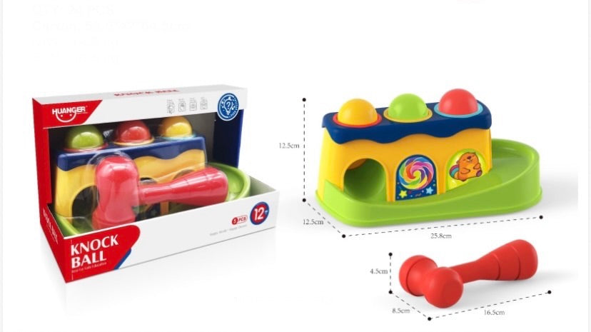 Knock Ball – Hammering Toy (Plastic)