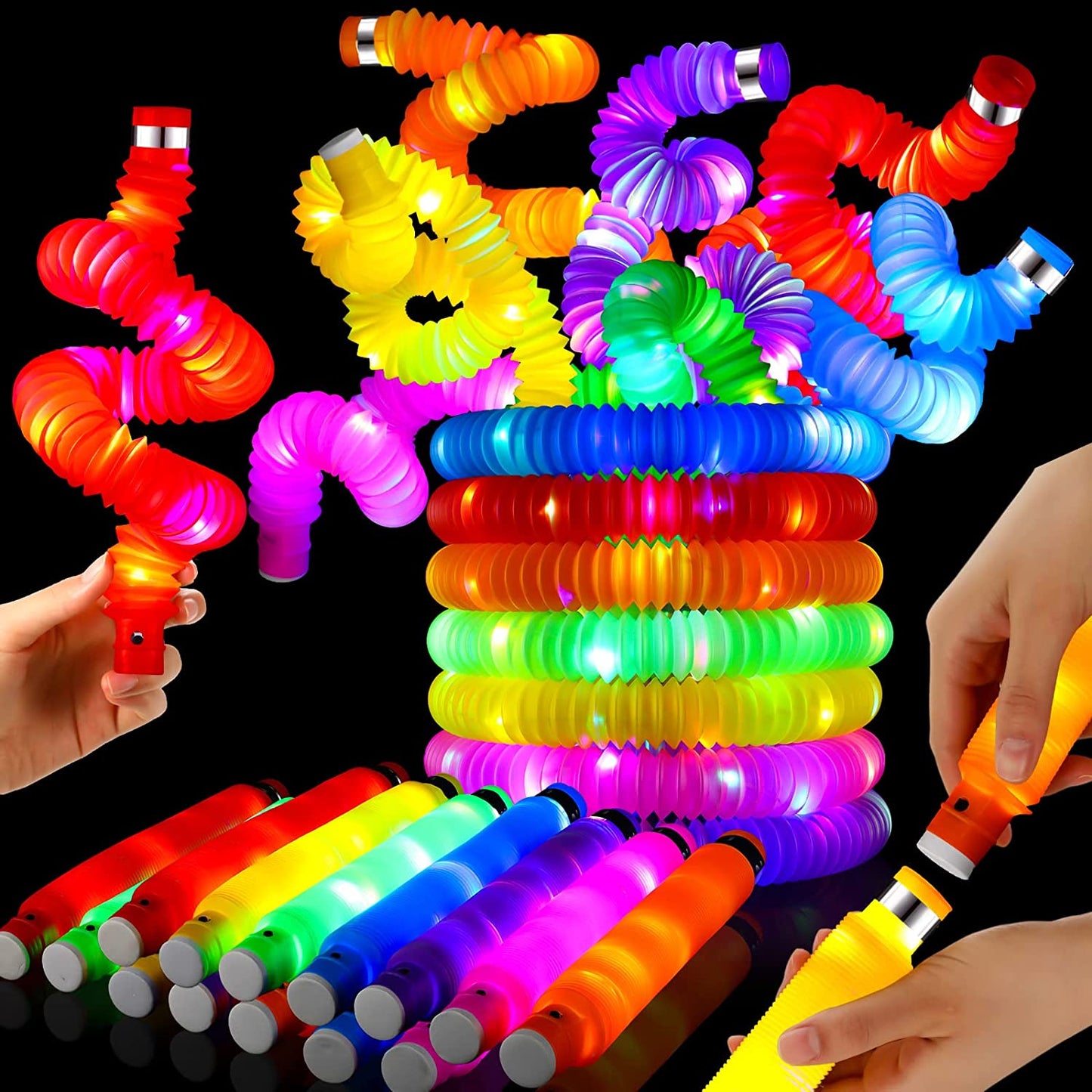 Light Up Pop Tubes (6 pcs)