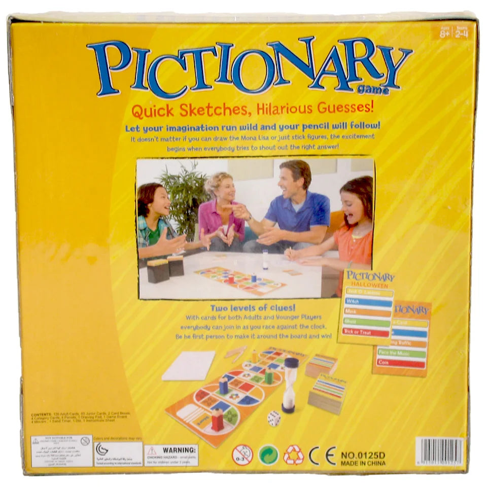 Pictionary – Quick Sketches, Hilarious Guesses! (Board Game)