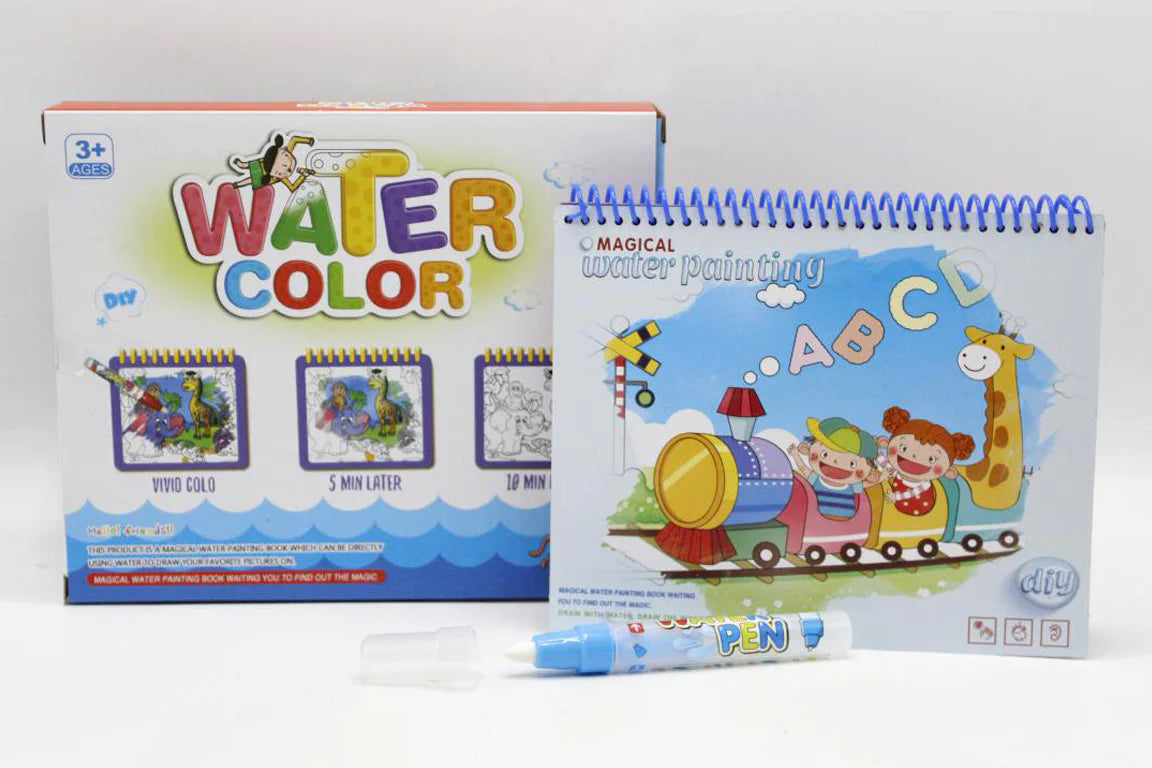 Magic water drawing coloring book