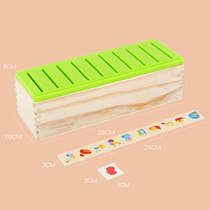 Wooden Knowledge Classification Box