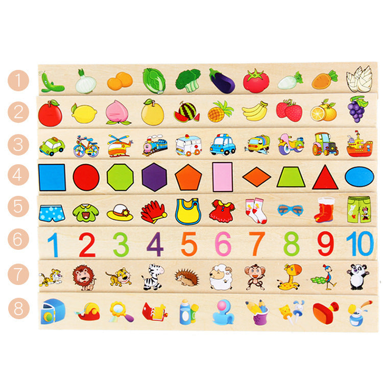 Wooden Knowledge Classification Box