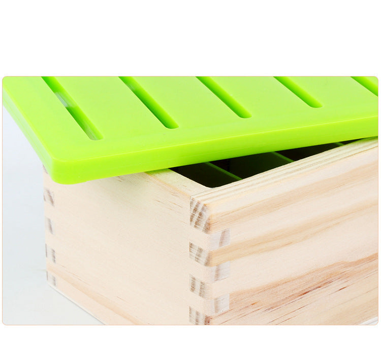 Wooden Knowledge Classification Box