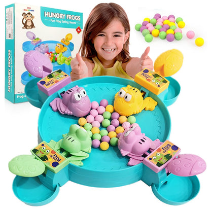 Hungry frog eating game