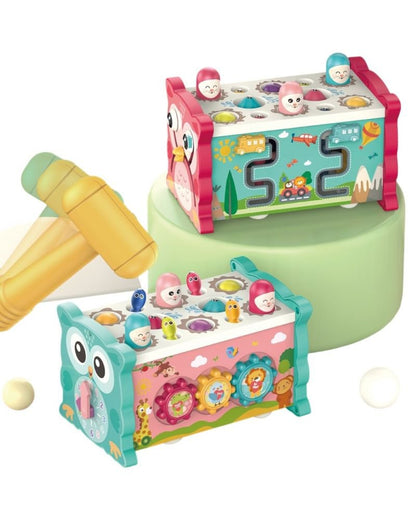 Multifunctional hammering toy