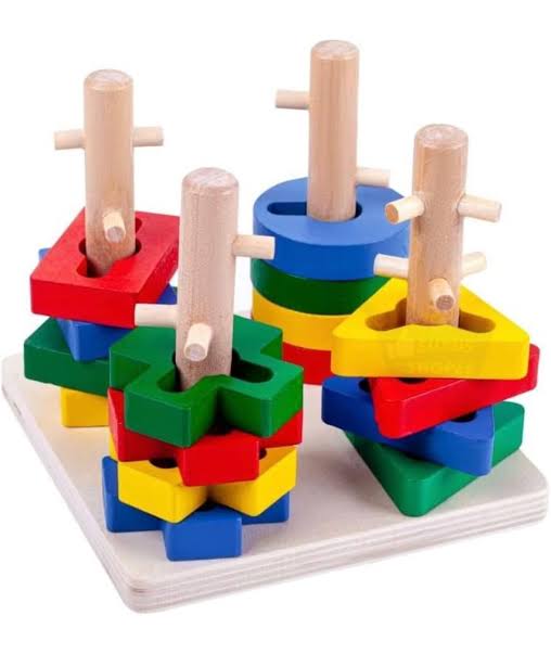 Geometrical Shape column set