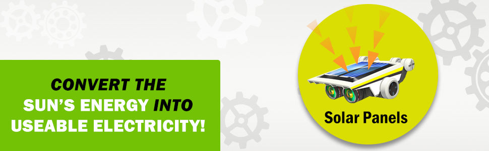 14 in 1 DIY Solar Robot Logical Experiments