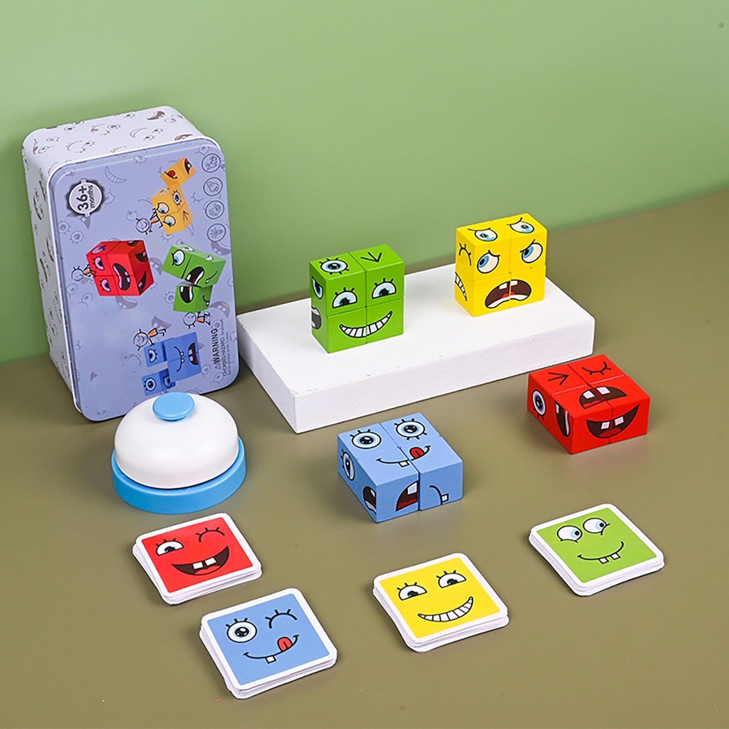 Expression blocks game