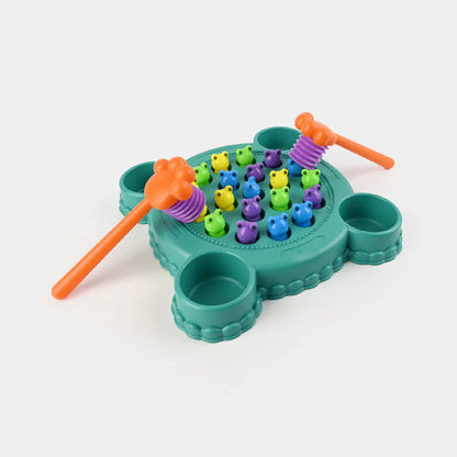 Hammer frog catching