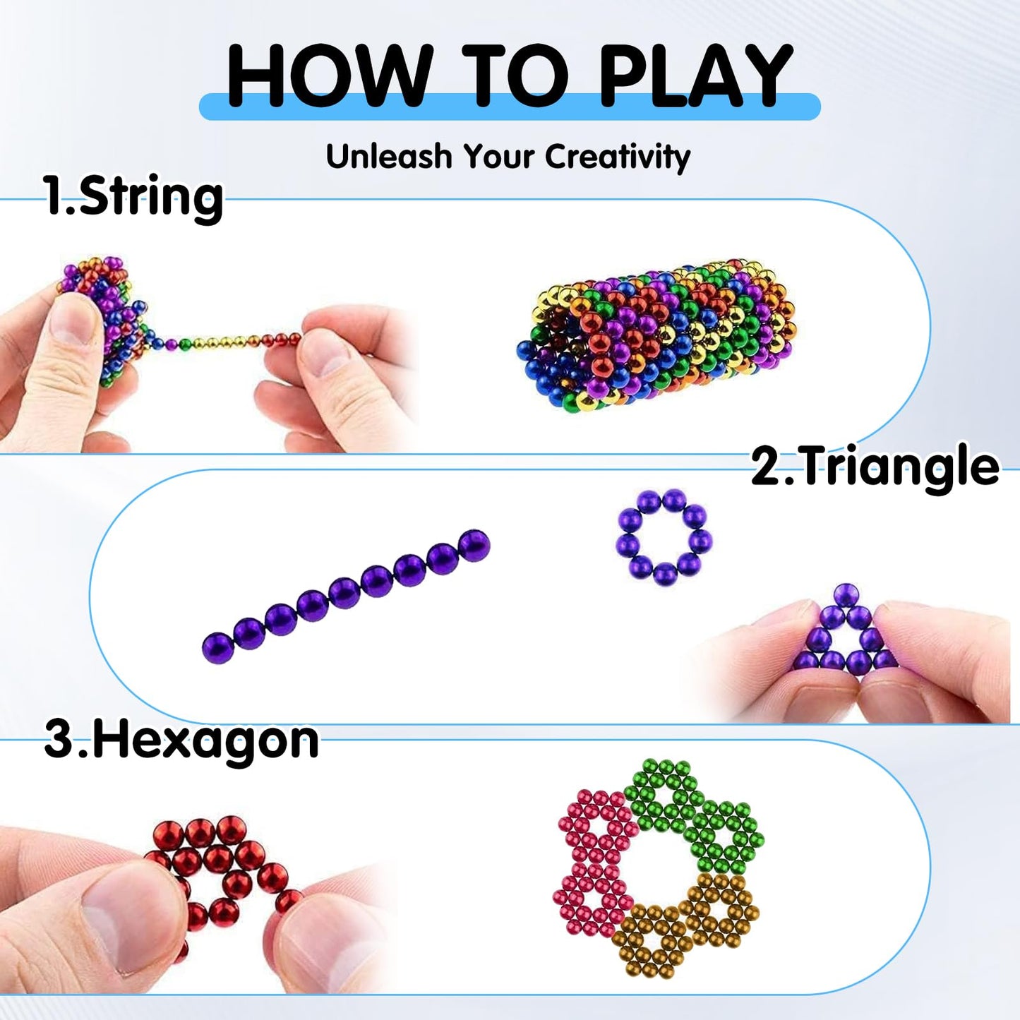 216 pieces 5mm magnetic balls