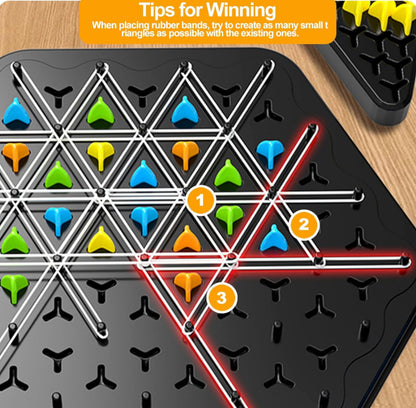 Triangle chess game