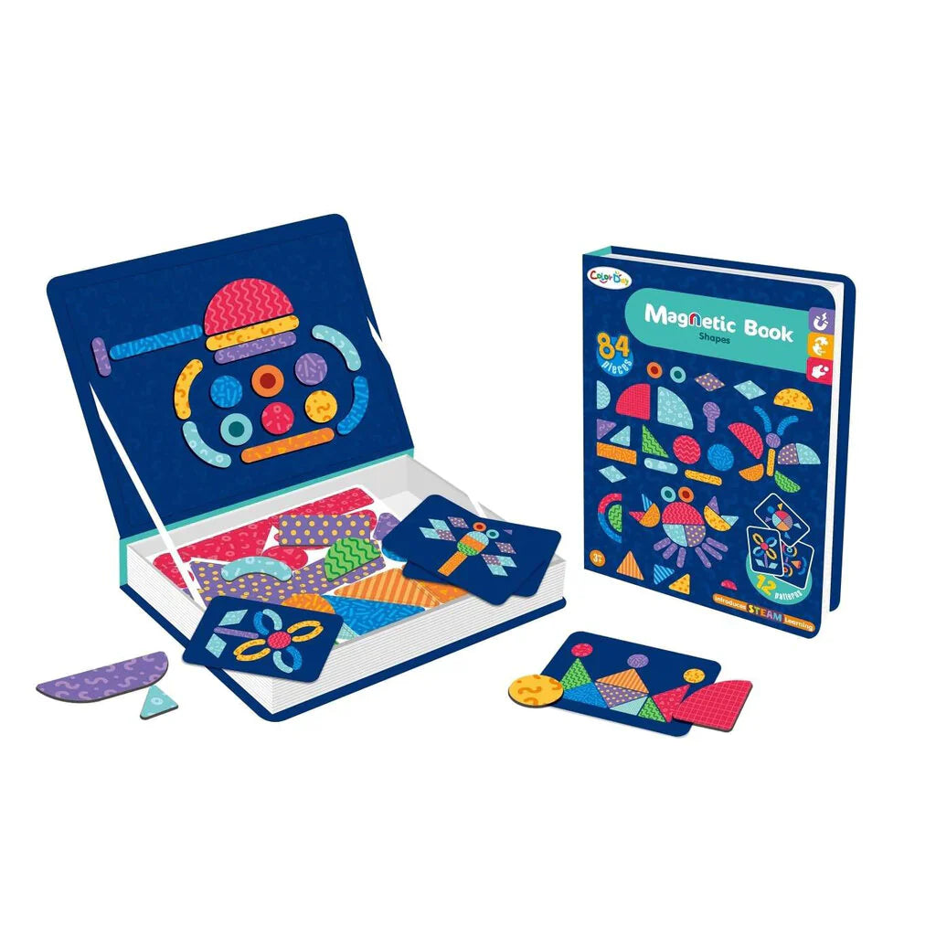 Shape magnetic book