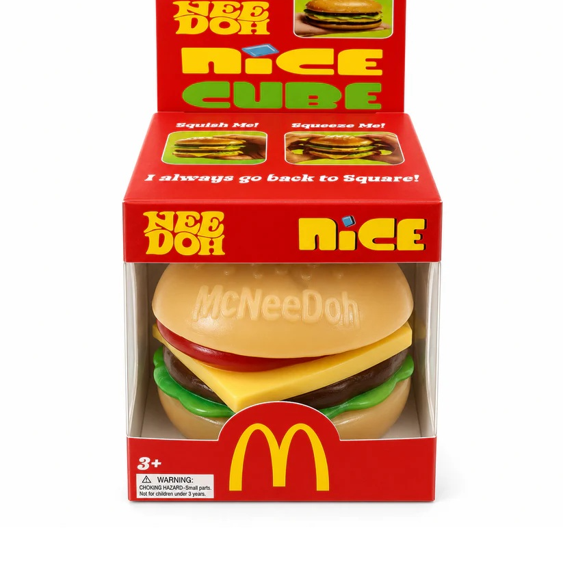 Mc Donald’s squishy burger
