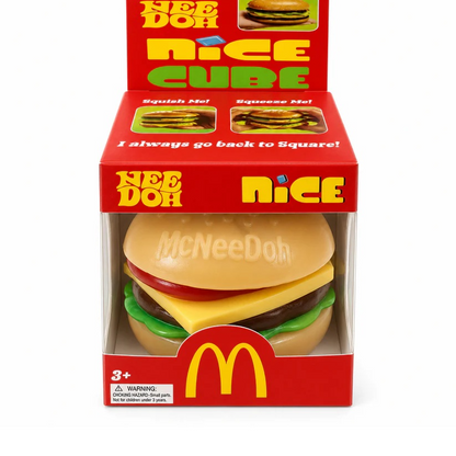 Mc Donald’s squishy burger