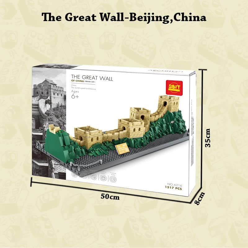 The Great Wall of China Building Blocks Model - 1407 Pieces