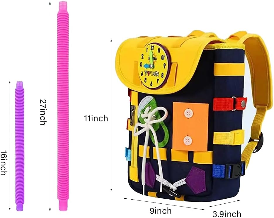 Toddlers Busy Board Backpack