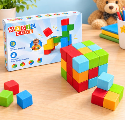 Large Magic cubes - 32 pieces (4.2cm x 4.2cm each)