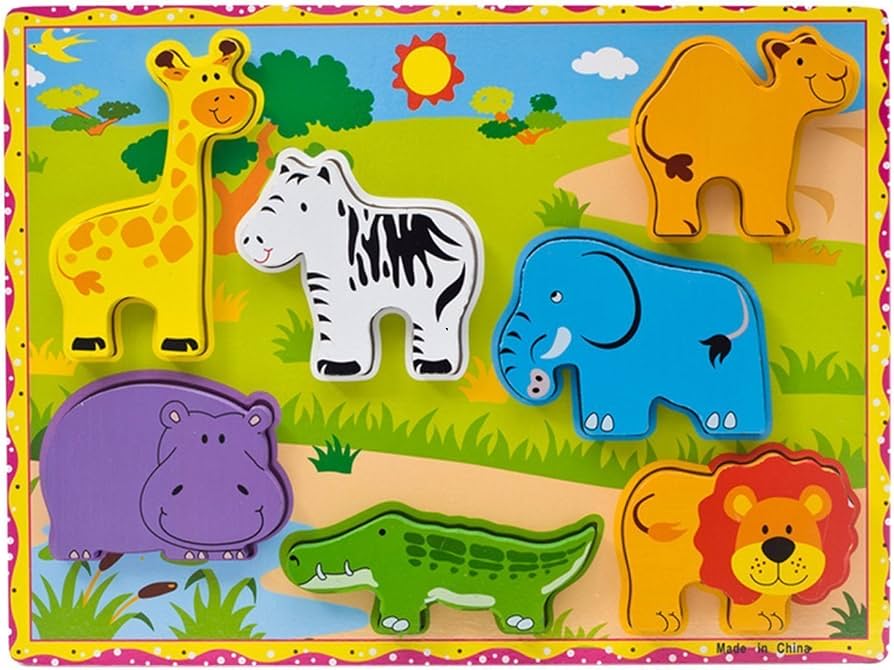 Chunky 3D puzzles - Jungle Animals
