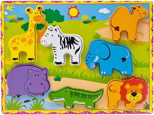 Chunky 3D puzzles - Jungle Animals