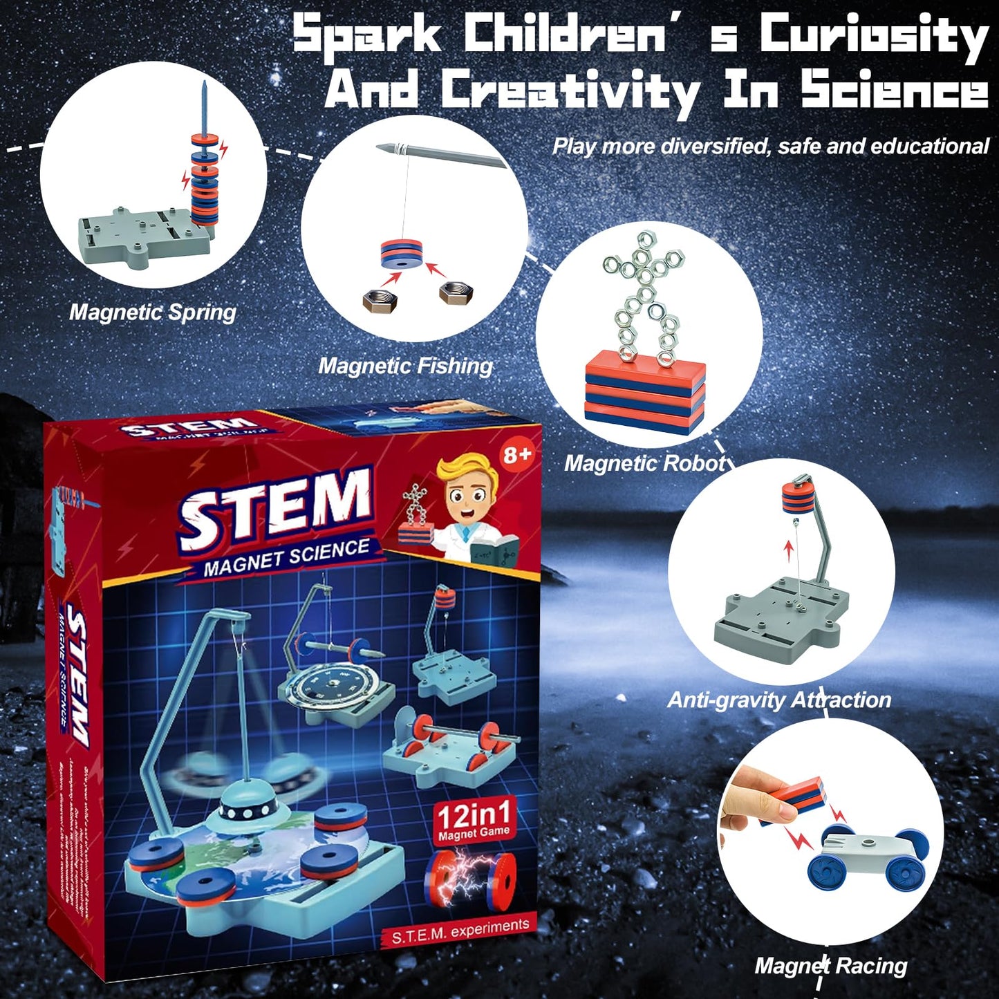 Stem Magnet Science 12 in 1
