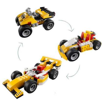 Architect Super Racer Building Blocks 3 Models 121 Pieces - 106