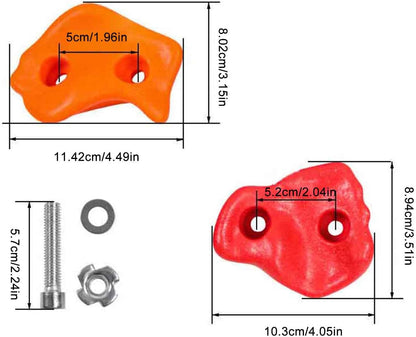 Climbing rocks pack of 10