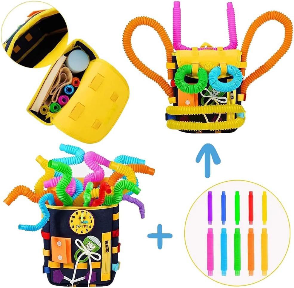 Toddlers Busy Board Backpack