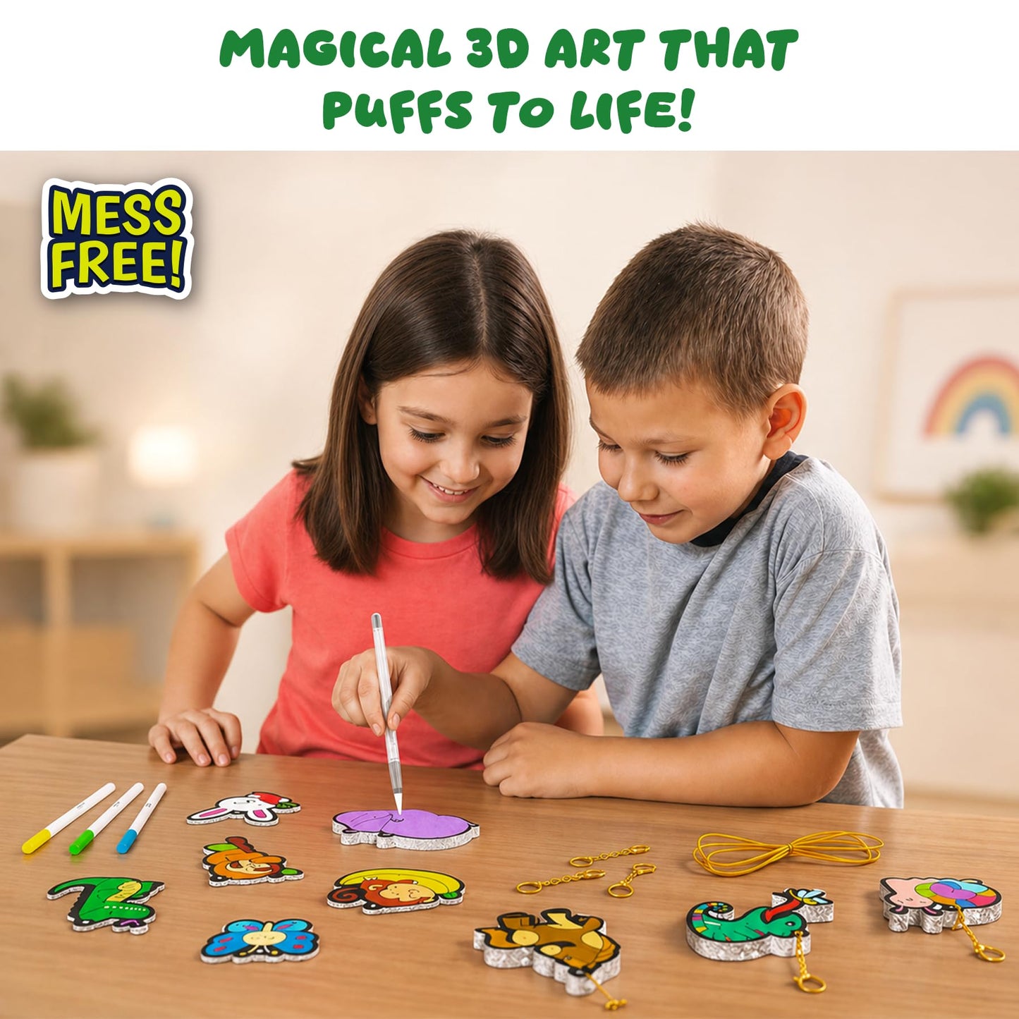 Aqua Puffs (Art and craft)