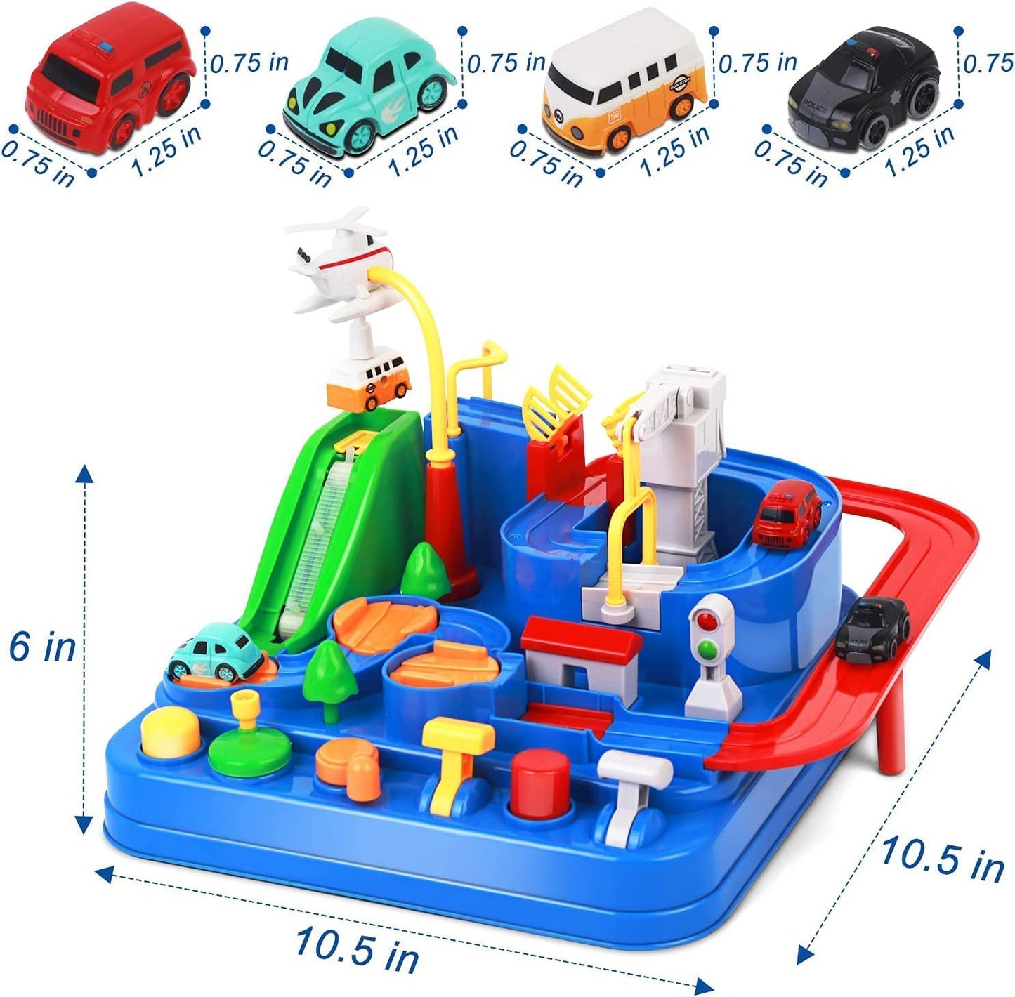 Car adventure toy