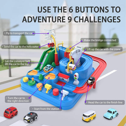 Car adventure toy