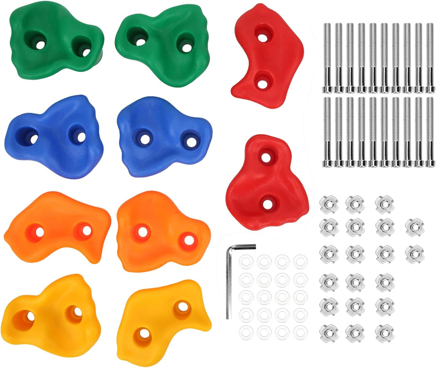 Climbing rocks pack of 10