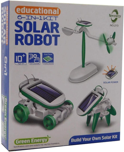 6 IN 1 Solar robot kit
