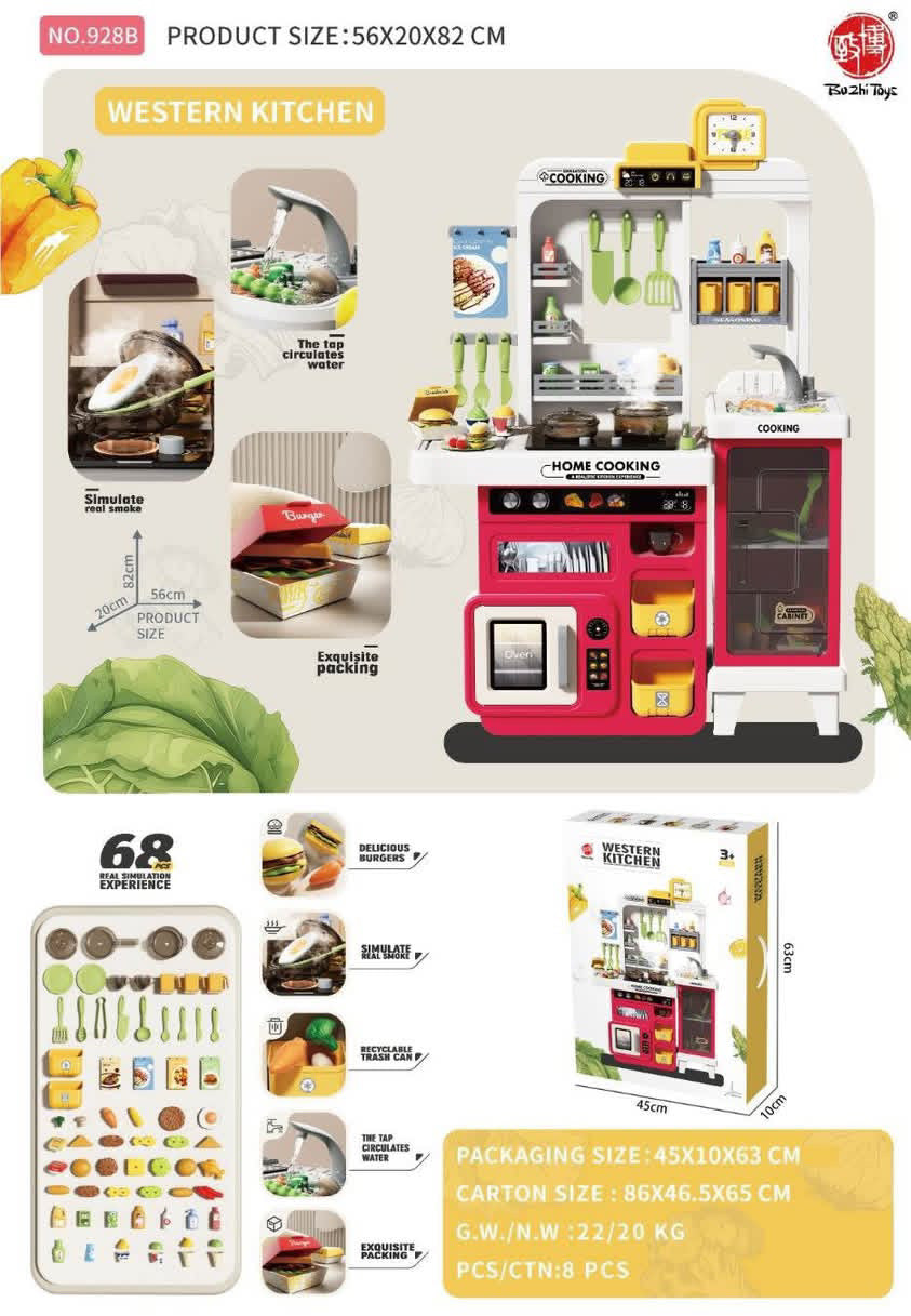68 pieces Modern Kitchen