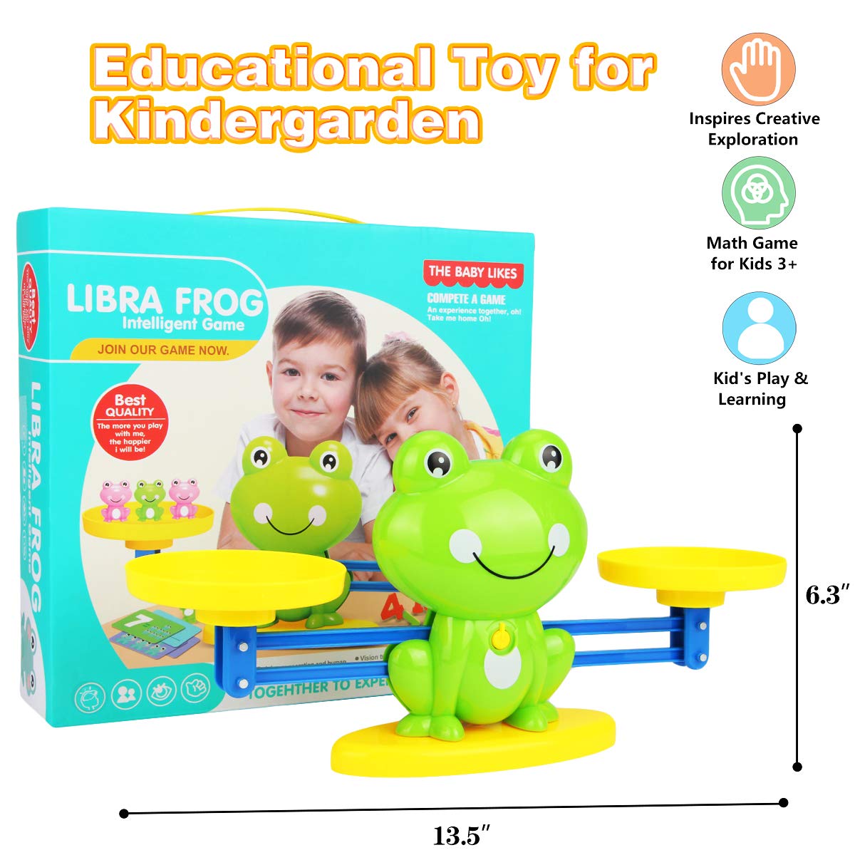Libra Frog Maths balance game
