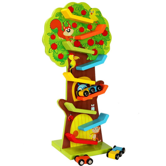 Squirrel Taxiway Wooden Race Track