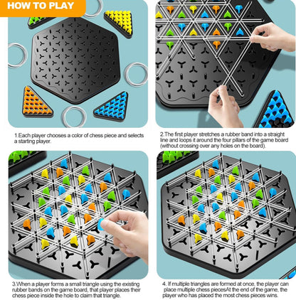 Triangle chess game