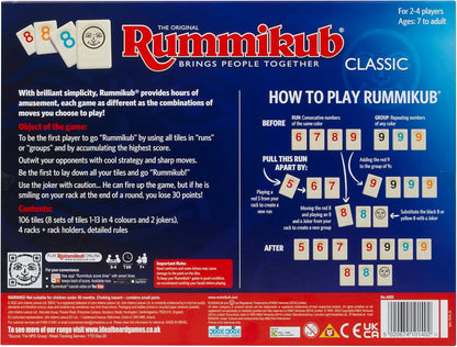 Rummikub Classic Number Family Challenge Game