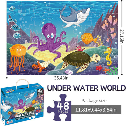 Under world sea world jumbo puzzle