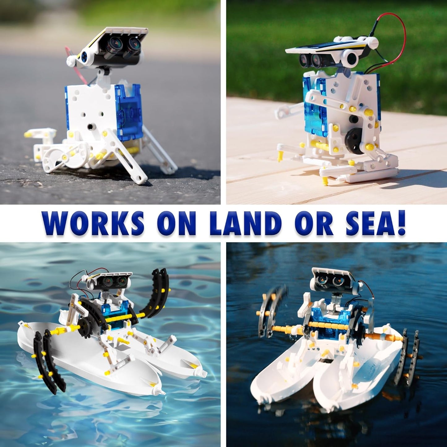 14 in 1 DIY Solar Robot Logical Experiments