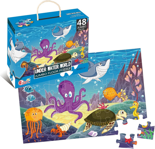 Under world sea world jumbo puzzle