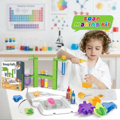 DIY soap making STEAM science toy