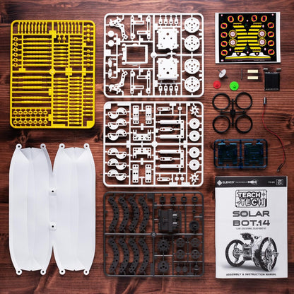 14 in 1 DIY Solar Robot Logical Experiments