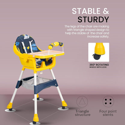 2 in 1 Baby high chair