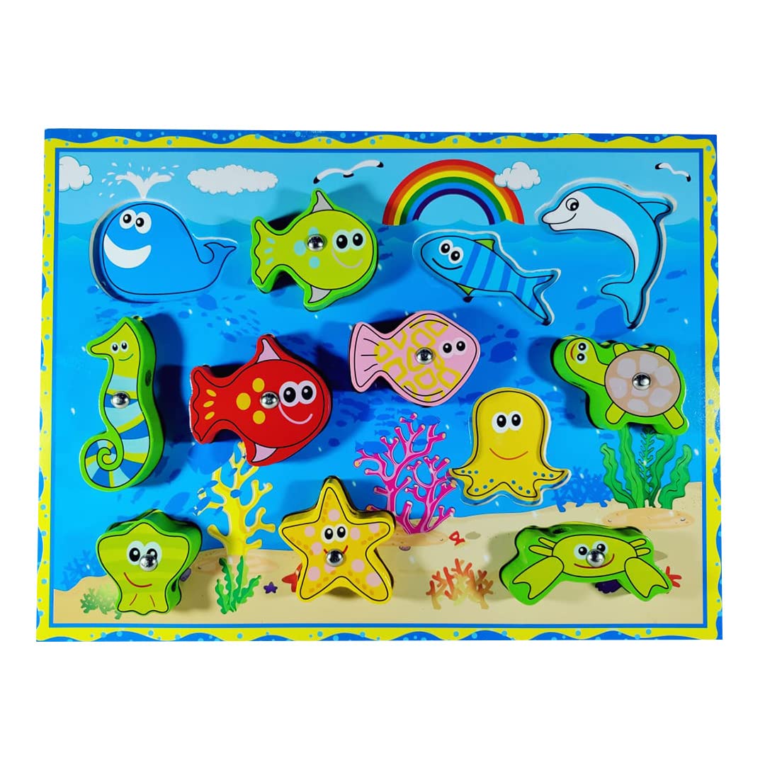 Magnetic fishing board and lacing
