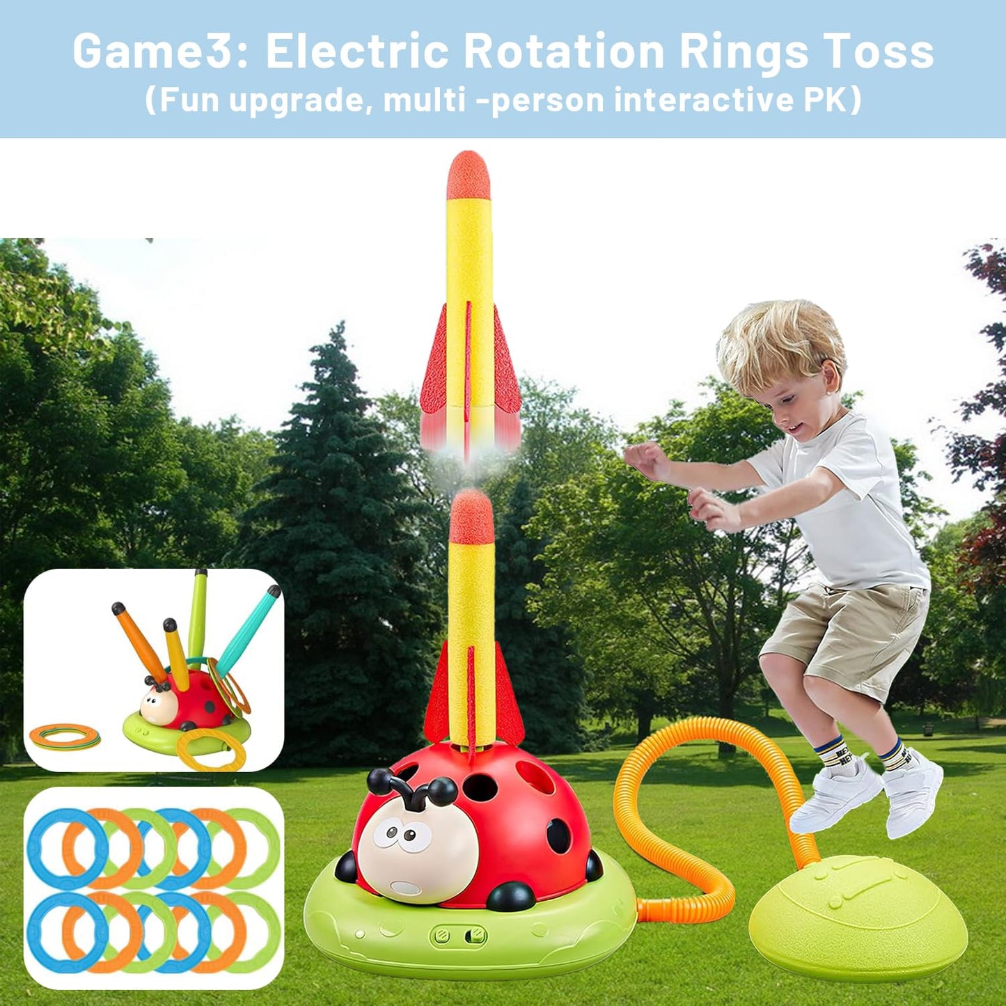 Lady bug exercise game 3 in 1
