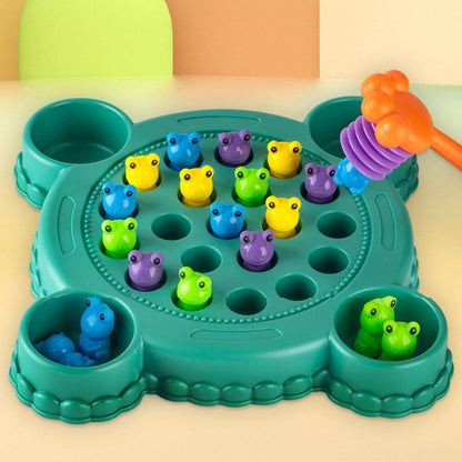 Hammer frog catching