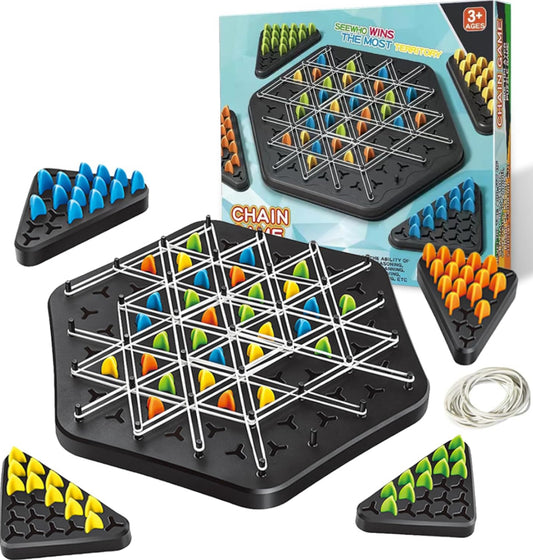 Triangle chess game