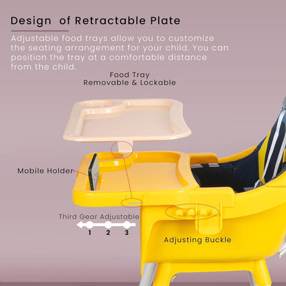 2 in 1 Baby high chair