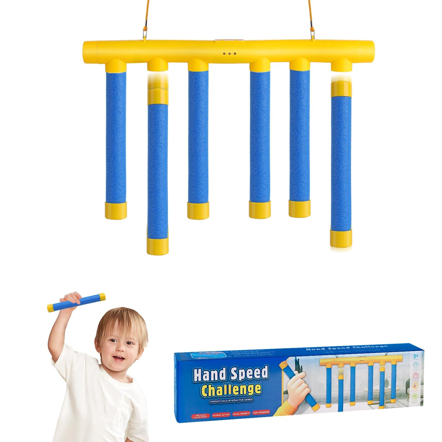 Hand catching speed challenge